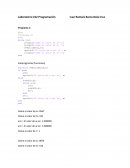 Laboratorio de Programación: funciones
