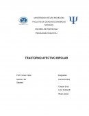 PSICOLOGIA EVOLUTIVA I TRASTORNO AFECTIVO BIPOLAR