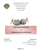 COMUNIDAD CONYUGAL O COMUNIDAD DE GANANCIALES