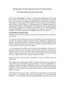 Que determina ser de clase media en la Estructura Social de Argentina?