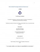 Satisfacción Laboral en la Barra Junior Payán, sucursal Bella Vista, en el periodo de julio de 2015.