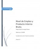 PIB y Nivel de empleo en México