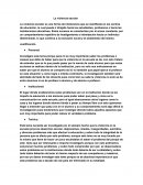 Ensayo de La violencia escolar