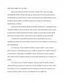 DISCURSO SOBRE LOS VALORES