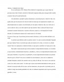 Ensayo "Ideal y misión de vida"