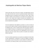 Autobiografía de Martínez Rojas Alberto