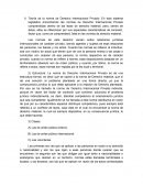 Teoría de la norma de Derecho Internacional Privado.