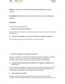 Quimica Sostenible tarea 2