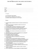 TEST DE ORIENTACIÓN VOCACIONAL OCUPACIONAL