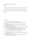 Tecnologías de información para los negocios. Evidencia 2