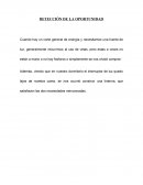 DETECCIÓN DE LA OPORTUNIDAD