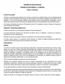 INFORME DE INVESTIGACION PÁRAMO DE SANTURBAN Y LA MINERIA