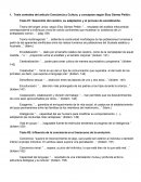 Tesis Centrales Artículo Conciencia y Cultura