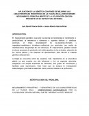 MEJORAMIENTO FENOTÍPICO Y GENOTÍPICO