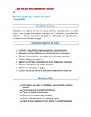 Analisis de puestos. Encargada de Compras