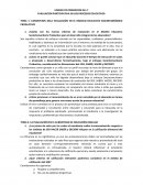 CONCEPCION DE LA EVALUACIÓN EN EL MODELO EDUCATIVO SOCIOECONÓMICO PRODUCTIVO