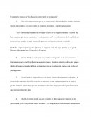 Comentario al caso de dirección de operaciones: "Educación como factor de producción" (ADE)