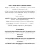 Historia natural del infarto agudo al miocardio