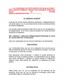 Derecho vigente y tipos de personas