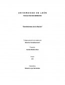 Sentimientos de la Nación Trabajo parcial de la materia de Derecho Constitucional I