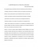 La importancia de la fisica en la biologia