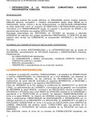Apuntes Psicología de la Intervención Comunitaria