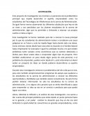 Justificacion proyecto de investigación nos mostrara un panorama de la problemática principal que impide desarrollar el espíritu emprendedor