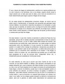 CUANDO EL FLAGELO DE DROGA TOCA NUESTRA PUERTA