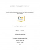 FUNDAMENTOS DE ECONOMIA TAREAS 1, 2, 3, 4, 5, 6, 7