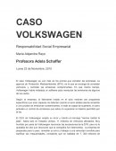 CASO VOLKSWAGEN Responsabilidad Social Empresarial