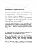 Ensayo sobre los 13 pueblos en defensa del aire el agua y la tierra
