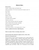 Historia Clinica de Pancreatitis