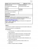 Características de las tecnologías de información y de los sistemas empresariales