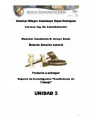 Reporte de investigacion unidad 3 derecho laboral
