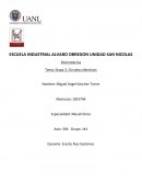 Actividad practica 6.- “Cálculo y medición de los parámetros del circuito mixto”