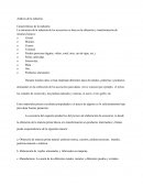 Análisis de la industria. Características de la industria