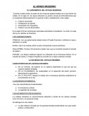 El mundo moderno. EL SURGIMIENTO DEL ESTADO MODERNO.
