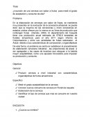 Estudio de mercado ¿Incursión de una cerveza con sabor a frutos para medir el grado de aceptación y consumo de ella?