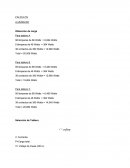 CALCULOS ALUMBRADO: Obtención de carga para tablero A