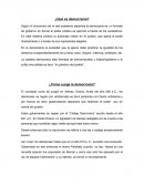 ¿Qué es democracia?