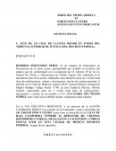 C. JUEZ DE LO CIVIL DE CUANTÍA MENOR EN TURNO DEL TRIBUNAL SUPERIOR DE JUSTICIA DEL DISTRITO FEDERAL.