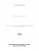 Documento escrito presentado como requisito para cumplir la asignatura conflictos de la personalidad