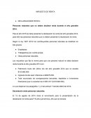 IMPUESTO DE RENTA: DECLARACIONDE RENTA