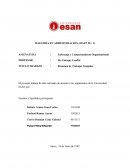 Liderazgo y Comportamiento Organizacional - Resumen de Trabajos Grupales