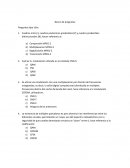 Banco de preguntas: Preguntas tipo Icfes