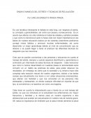 ENSAYO MANEJO DEL ESTRÉS Y TECNICAS DE RELAJACIÓN