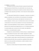 En el origen animal el hombre difiere de sus antepasados y el tiempo pues este cambio su naturaleza, sometiéndose a leyes soco-históricas en los descubrimientos de la antropología.
