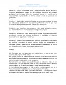 Los 5 artículos que elegí para hacer mi análisis fueron en base de que si se cumplen en la empresa donde trabajo.