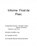Trabajo Problema Socioeconomico Argentino Crisis 2001