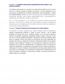 La logística internacional y globalización tiene relación o son términos distintos